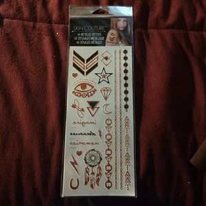 44 Metallic Tattoos (temporary)